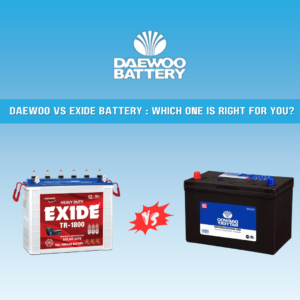 daewoo vs exide battery